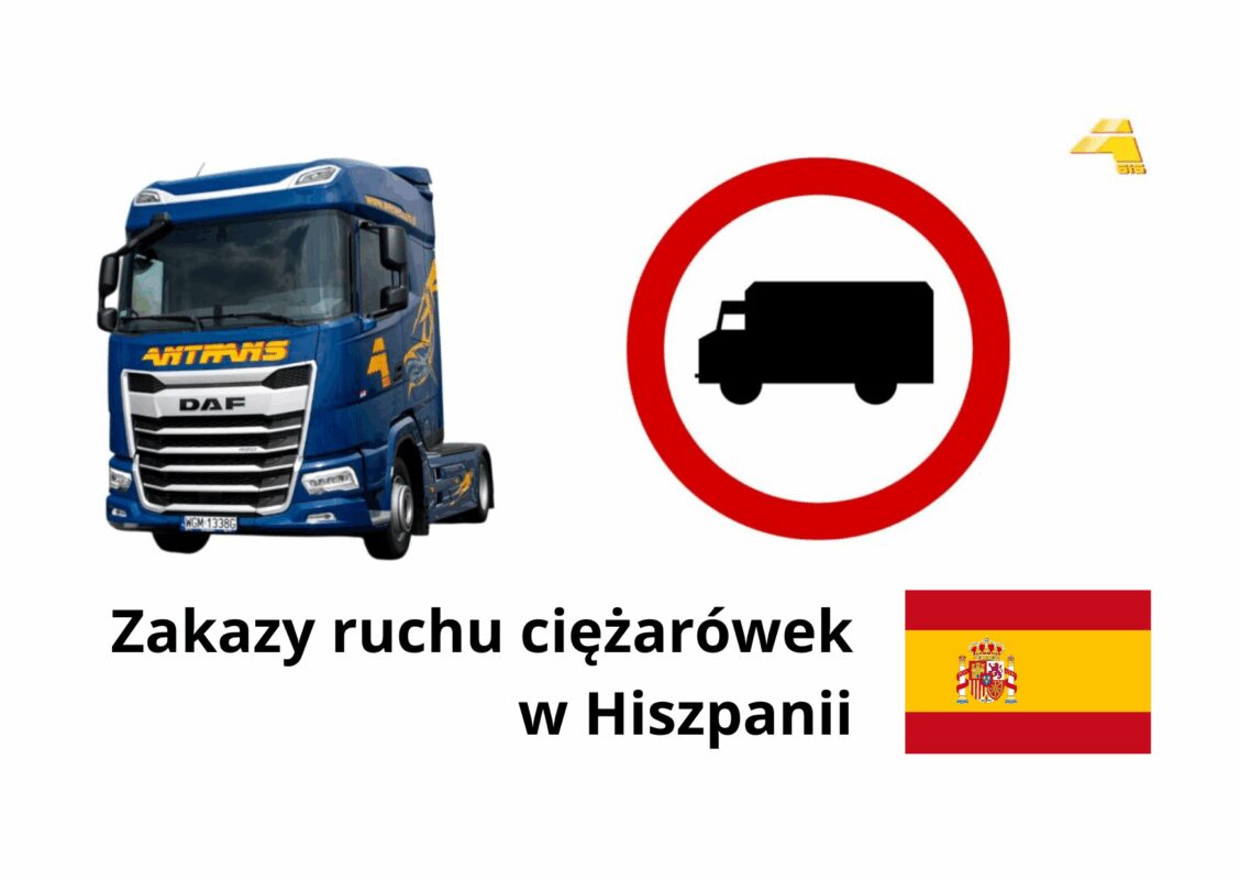 Zakazy ruchu ciężarówek w Hiszpanii
