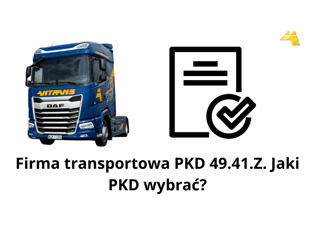 Firma transportowa PKD 49.41.Z.