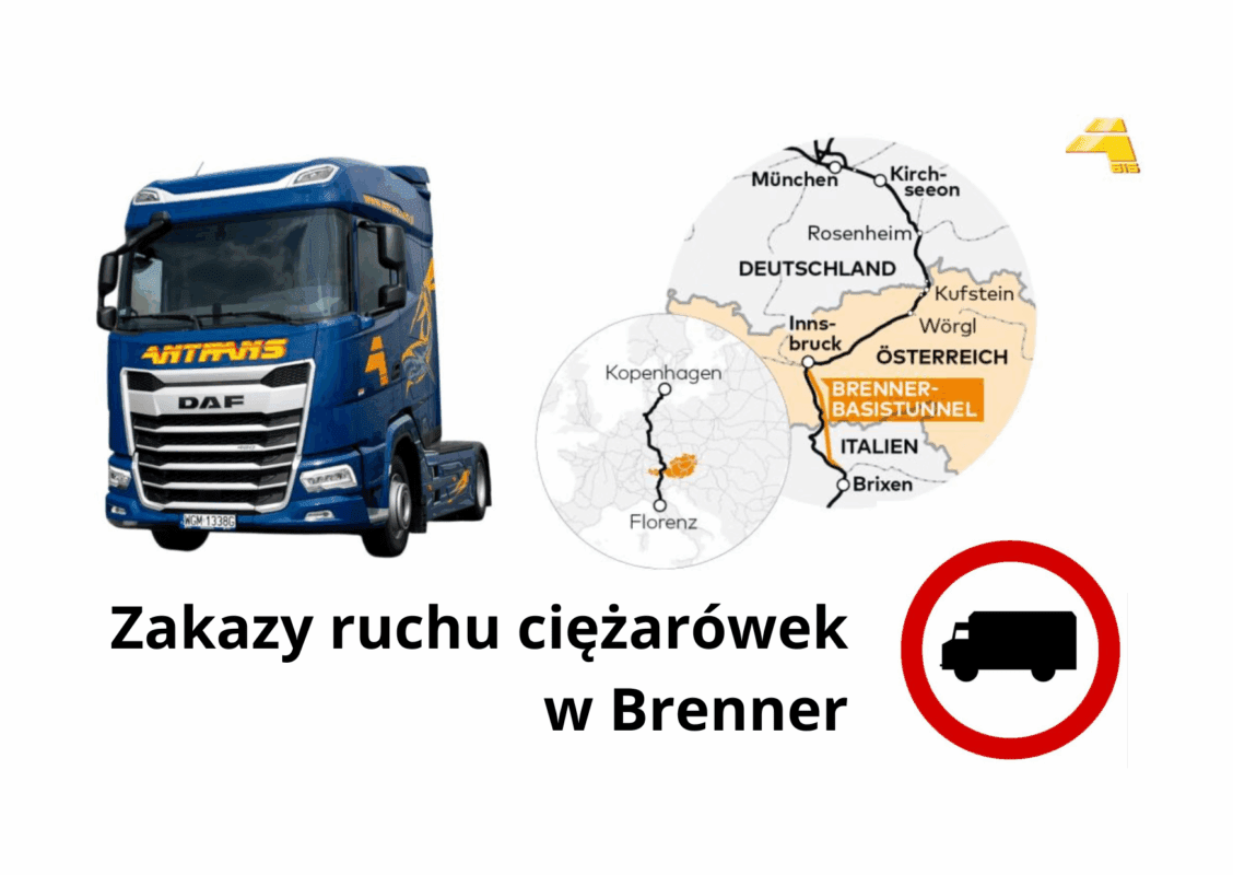 Zakazy ruchu ciężarówek Brenner
