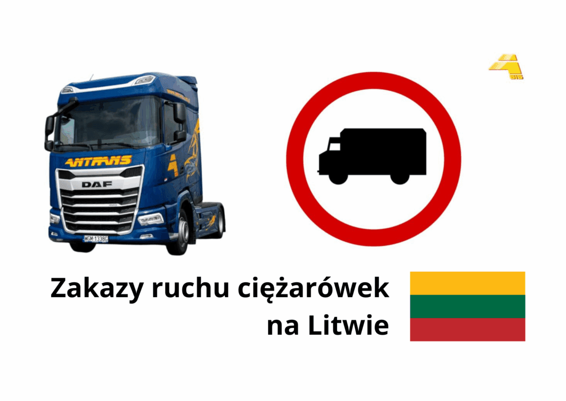 Zakazy ruchu ciężarówek na Litwie