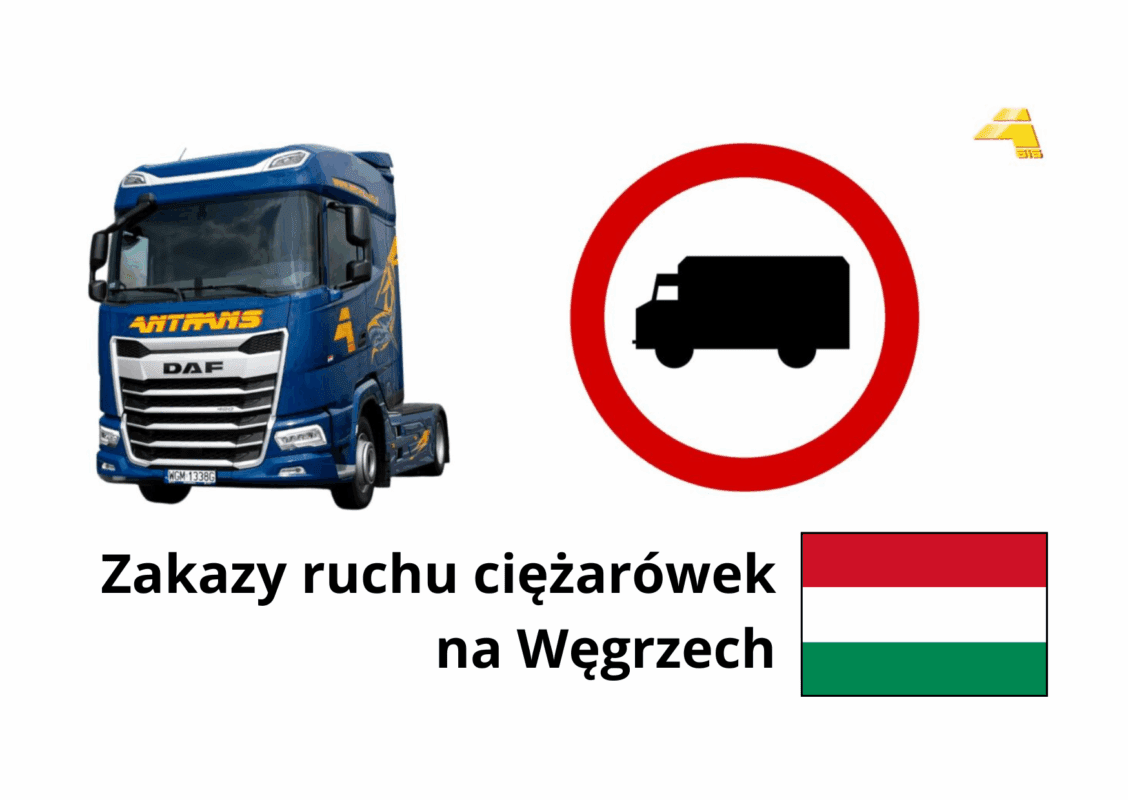Zakazy ruchu ciężarówek na Węgrzech