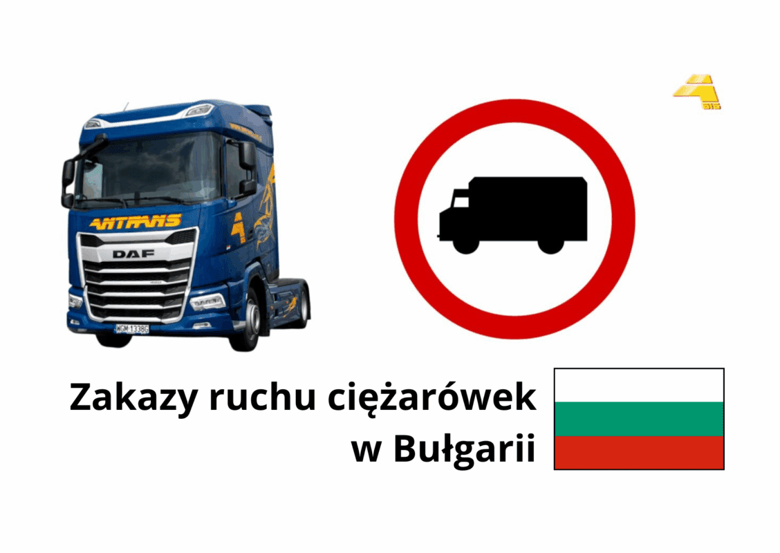 Zakazy ruchu ciężarówek w Bułgarii