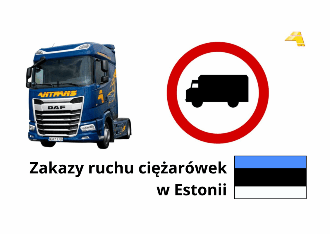 Zakazy ruchu ciężarówek w Estonii