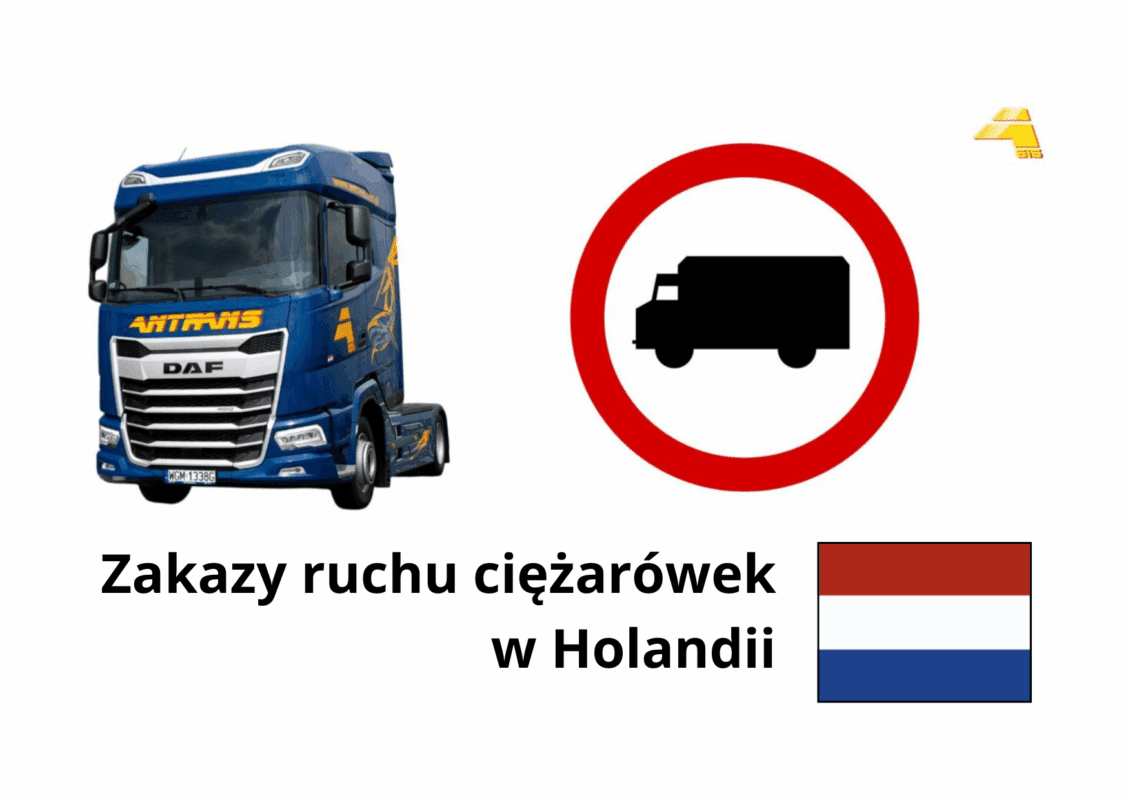 Zakazy ruchu ciężarówek w Holandii