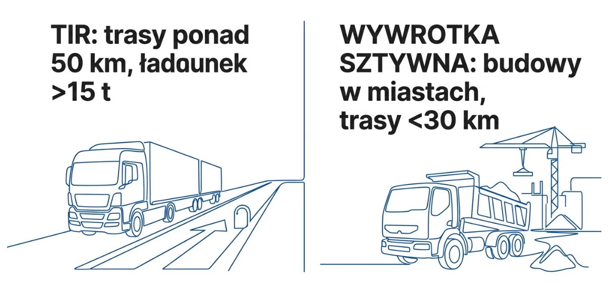 Ile kosztuje transport materiałów sypkich w 2026 roku wanna vs wywrotka trasa