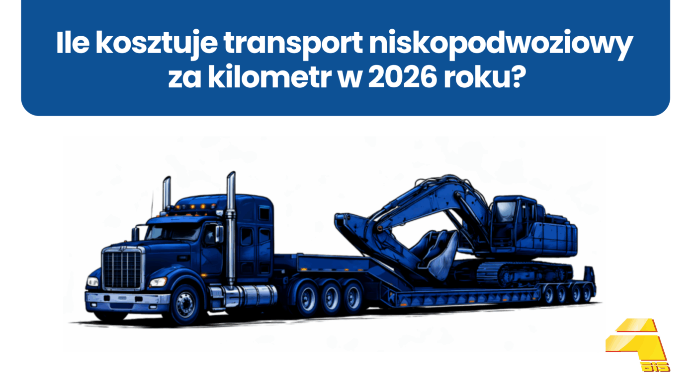 Ile kosztuje transport niskopodwoziowy za kilometr w 2026 roku