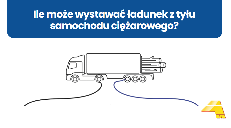 Ile może wystawać ładunek z tyłu samochodu ciężarowego 2026