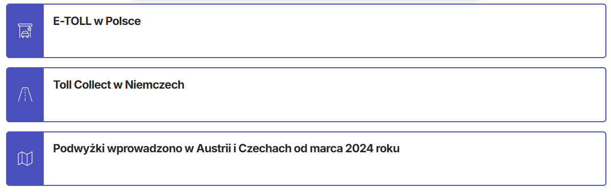 Transport TIR cena za km 2026 - nowe realia