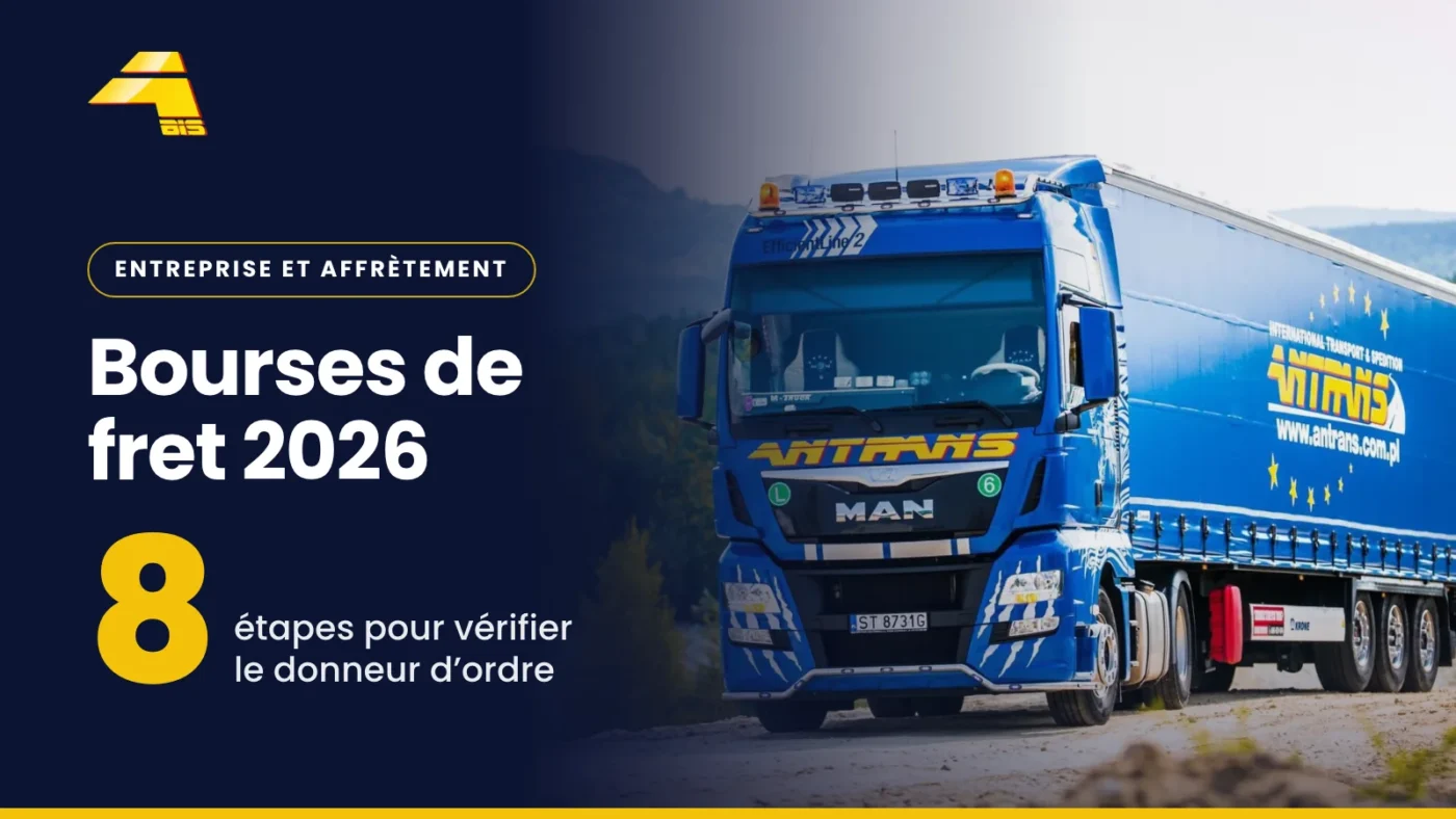 Bourses de fret 2026 : 8 étapes pour vérifier le donneur d’ordre, photo d’un camion Antrans BiS