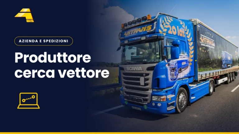 Produttore cerca vettore, foto di un camion Antrans BiS