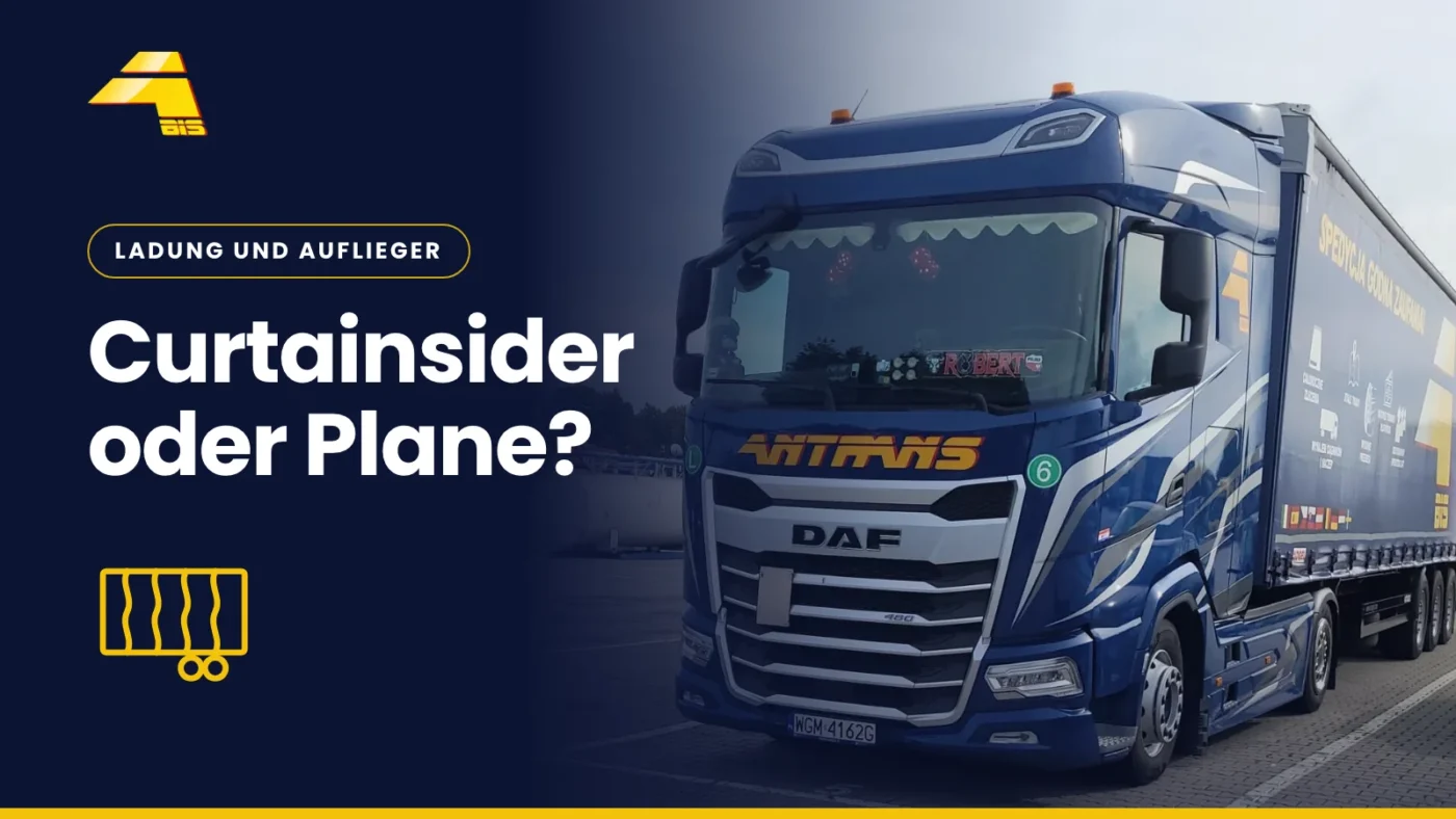 Curtainsider oder Plane? Foto eines Lkw von Antrans BiS