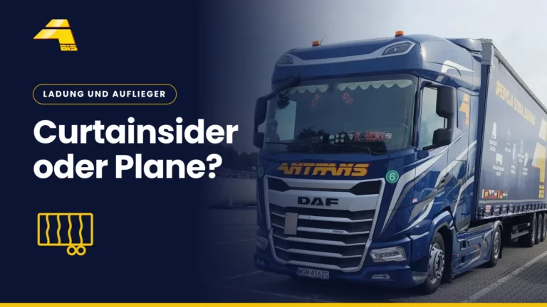 Curtainsider oder Plane? Foto eines Lkw von Antrans BiS