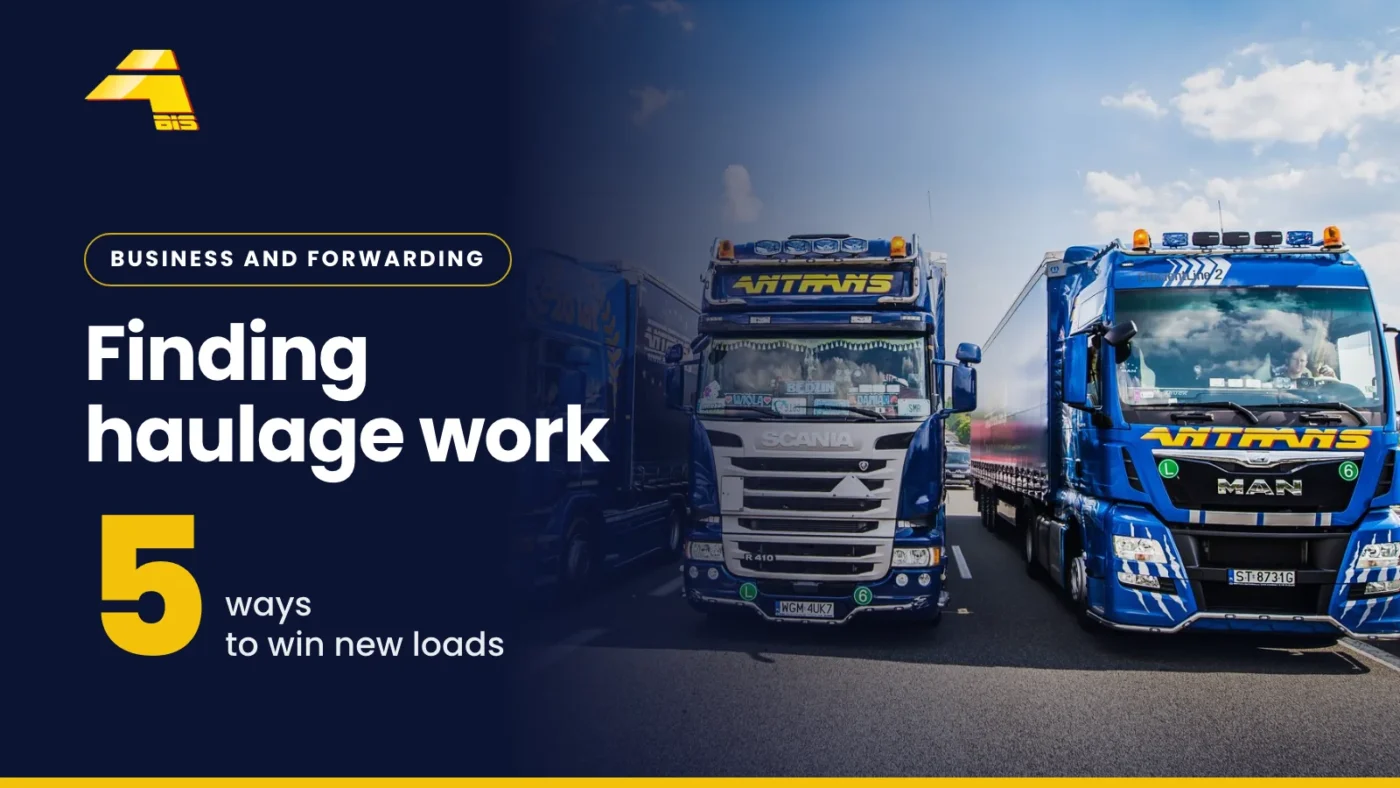 Finding haulage work: 5 ways to win new loads, photo of an Antrans BiS truck