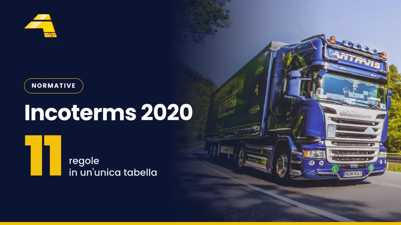 Incoterms 2020: 11 regole in un'unica tabella, foto di un camion Antrans BiS