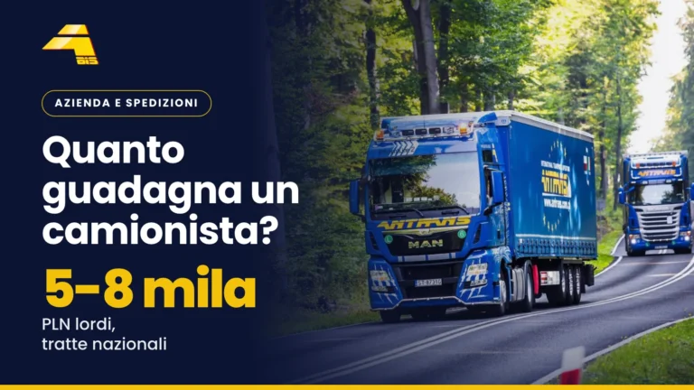 Quanto guadagna un camionista? 5.000-8.000 PLN lordi sulle tratte nazionali in Polonia, foto di un camion Antrans BiS