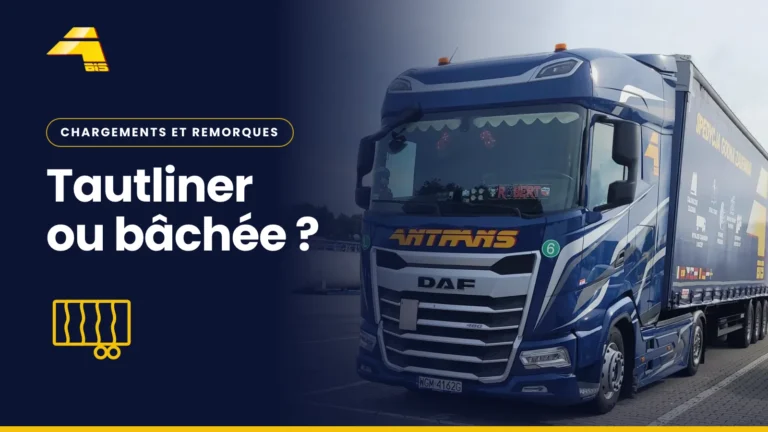 Tautliner ou bâchée ? Photo d’un camion Antrans BiS