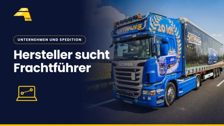 Hersteller sucht Frachtführer, Foto eines Lkw von Antrans BiS